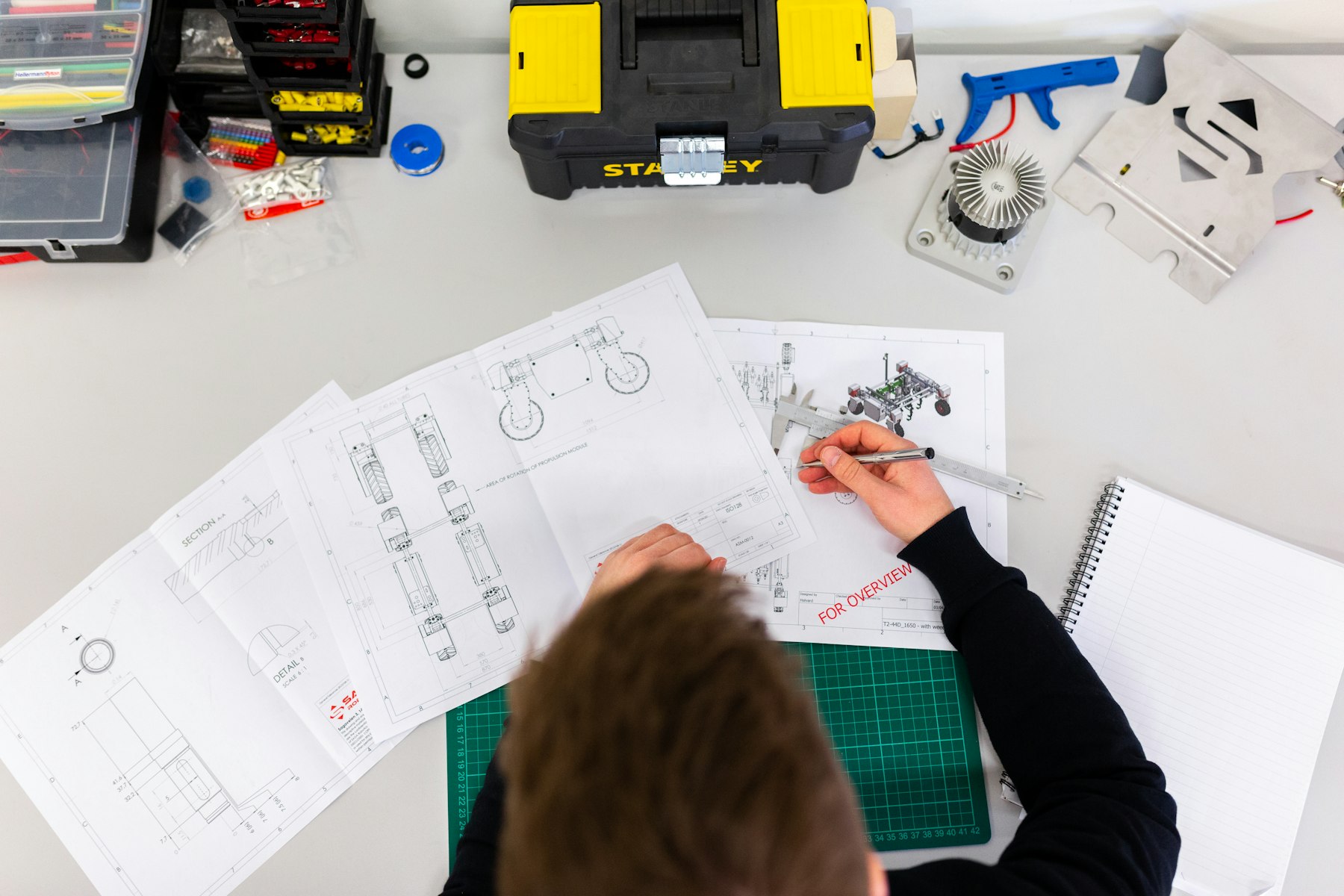 Plant machinery typically on a term loan