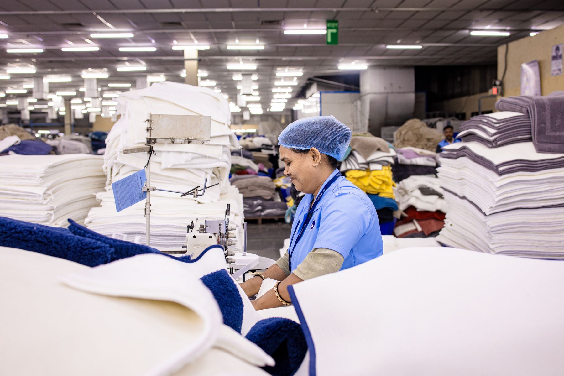 Garment retail floor of an MSME showroom
